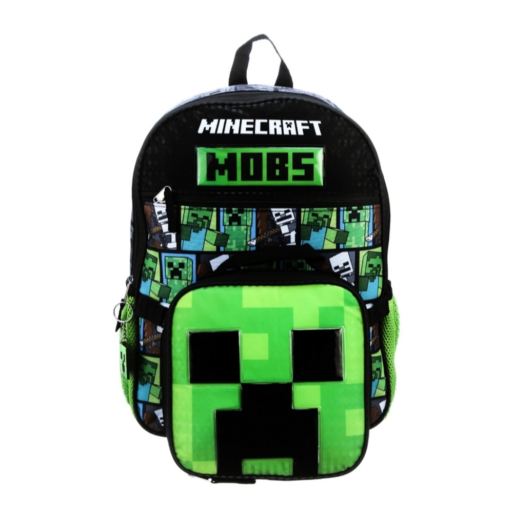Minecraft Creeper Backpack - Picture 5 of 12